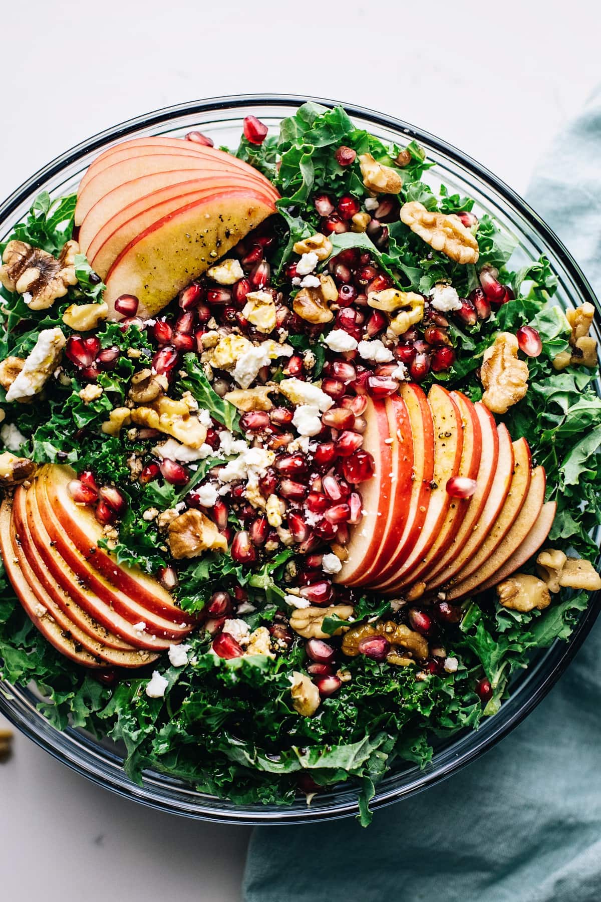 Apple Pomegranate Harvest Salad – A Simple Palate