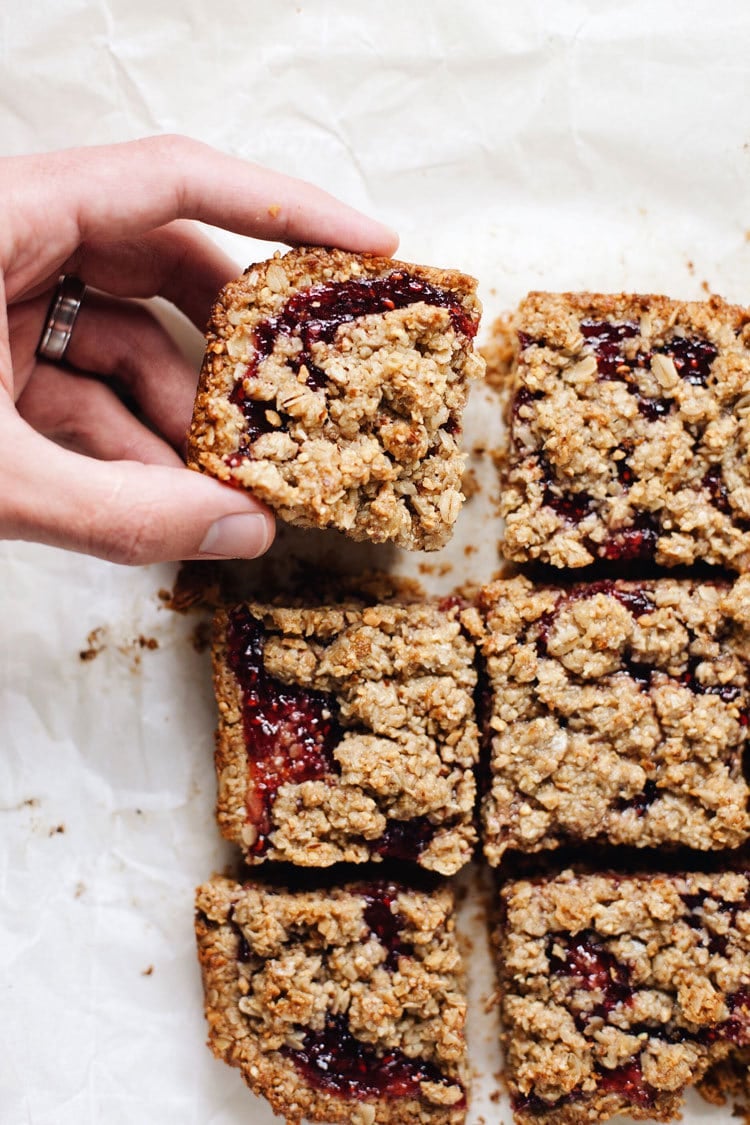 Fresh Raspberry Oatmeal Bars Recipe – Raspberry