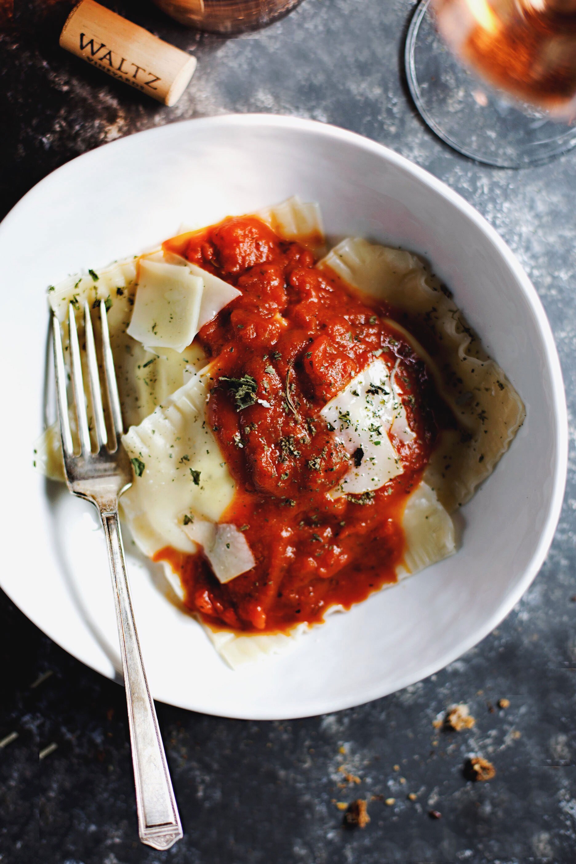 Date Night Three Cheese Ravioli – A Simple Palate