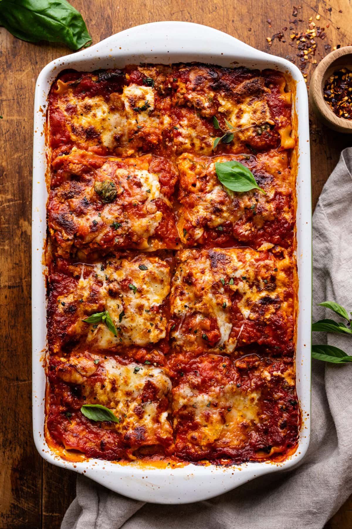Sweet & Spicy Italian Sausage Lasagna A Simple Palate