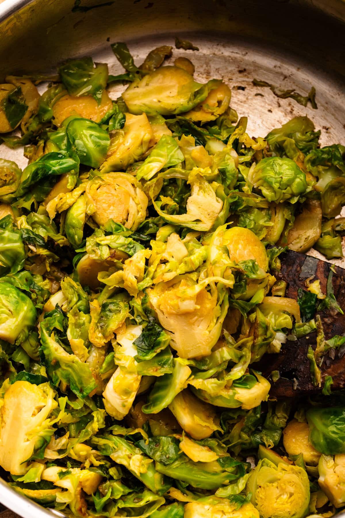 Shredded Sautéed Brussels Sprouts in Butter A Simple Palate