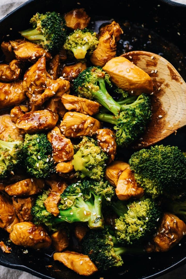 10-Minute Teriyaki Chicken & Broccoli - A Simple Palate