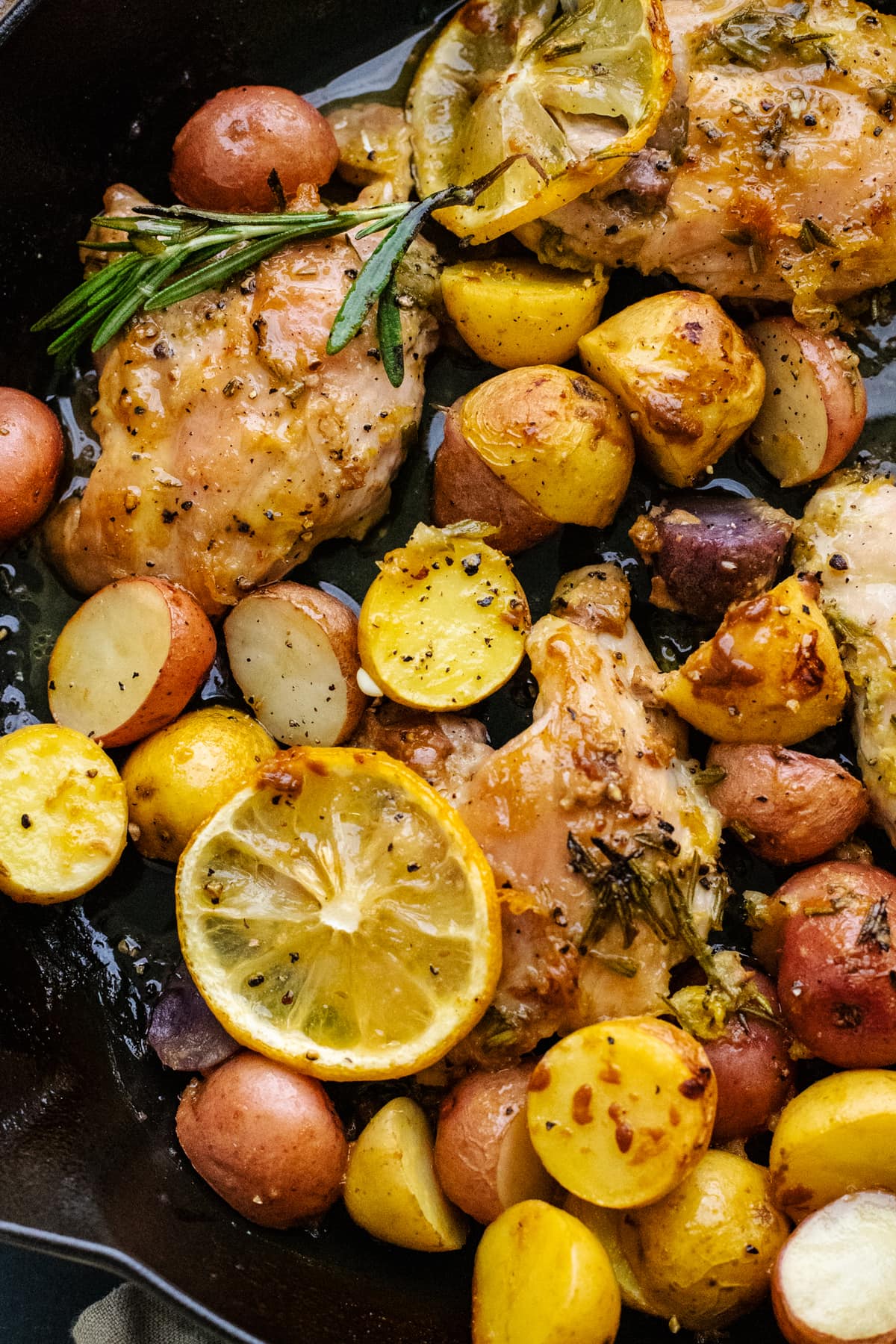 Roasted Lemon Rosemary Chicken With Potatoes A Simple Palate 