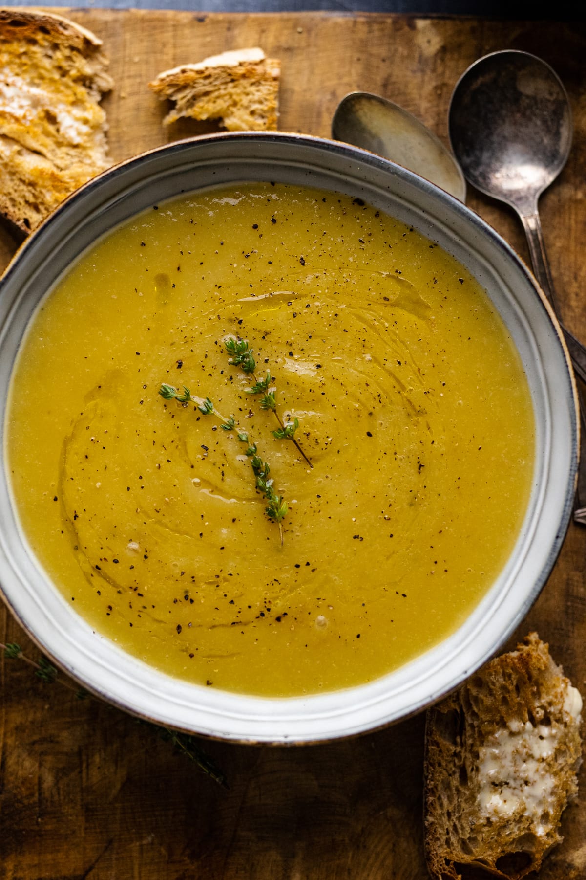 Minute Leek And Potato Soup Vegan A Simple Palate