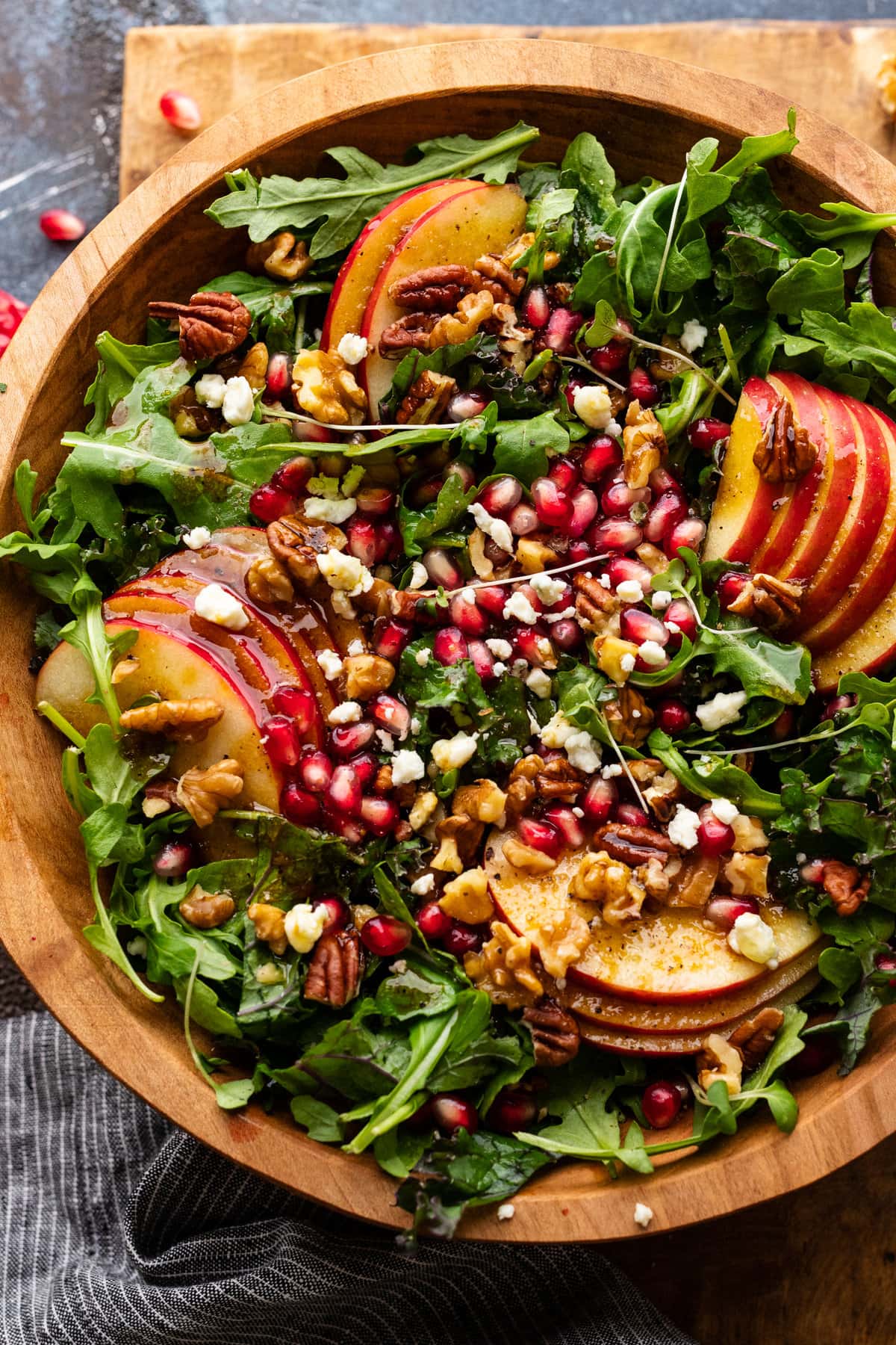 Apple Pomegranate Salad – A Simple Palate