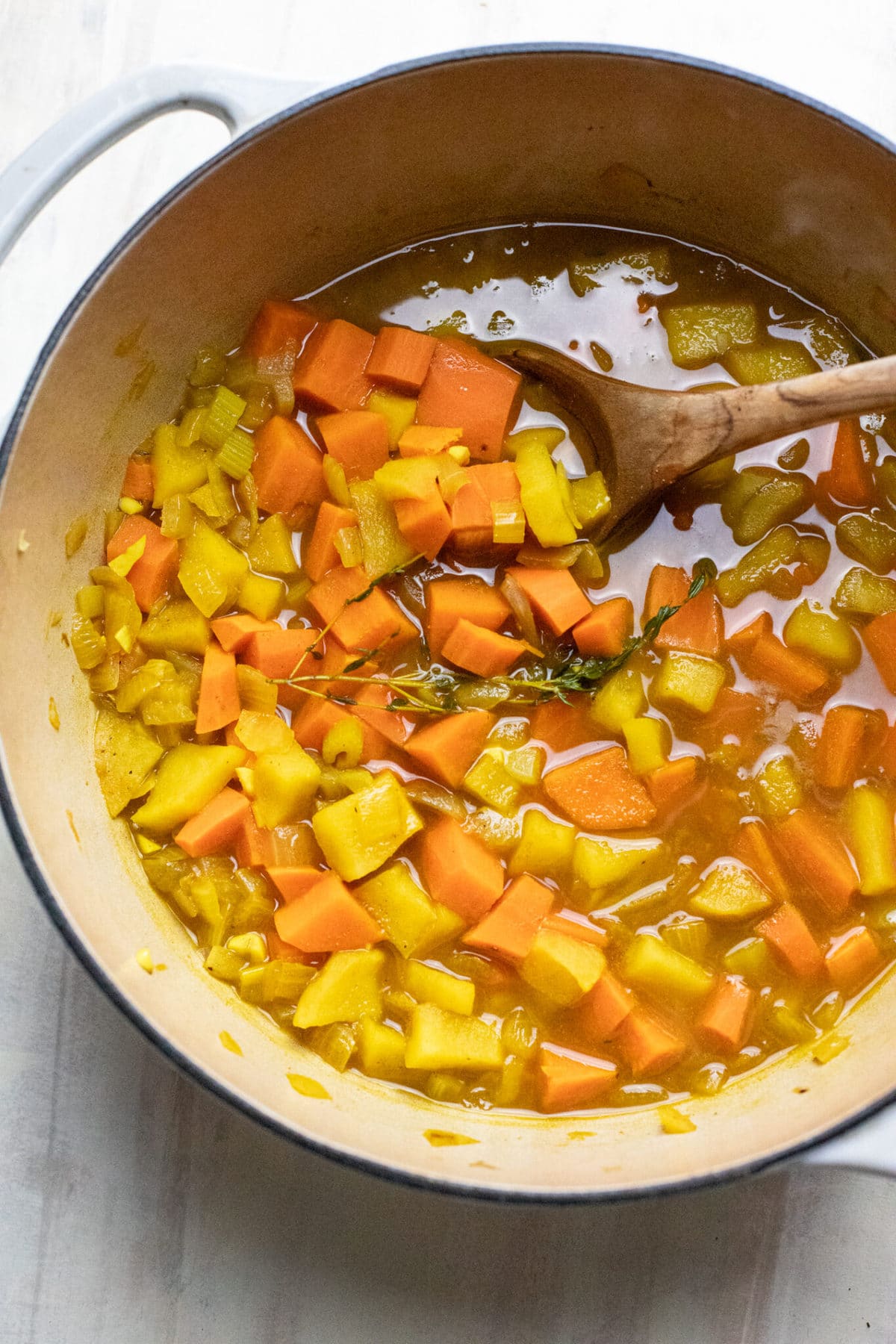Curried Sweet Potato Bisque (vegan) A Simple Palate