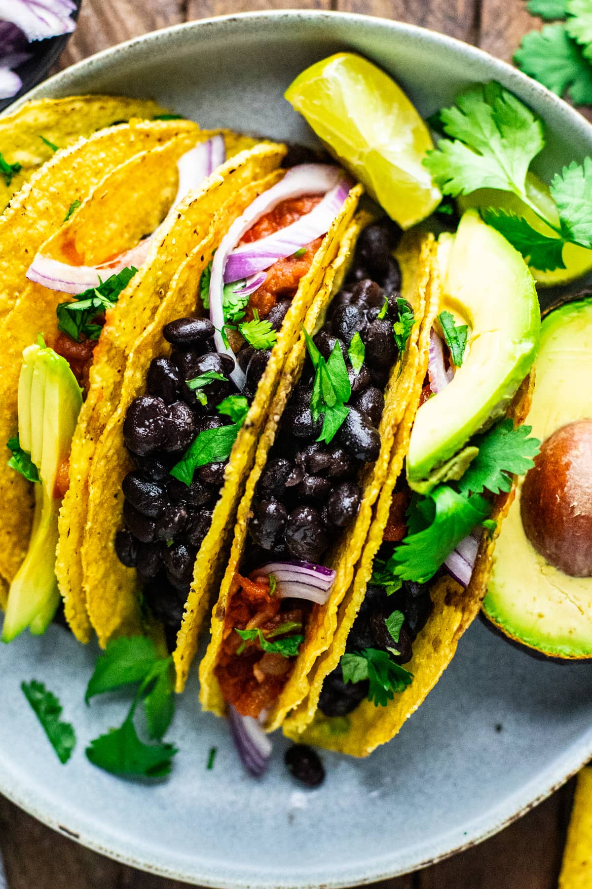 10-Minute Black Bean Tacos – A Simple Palate