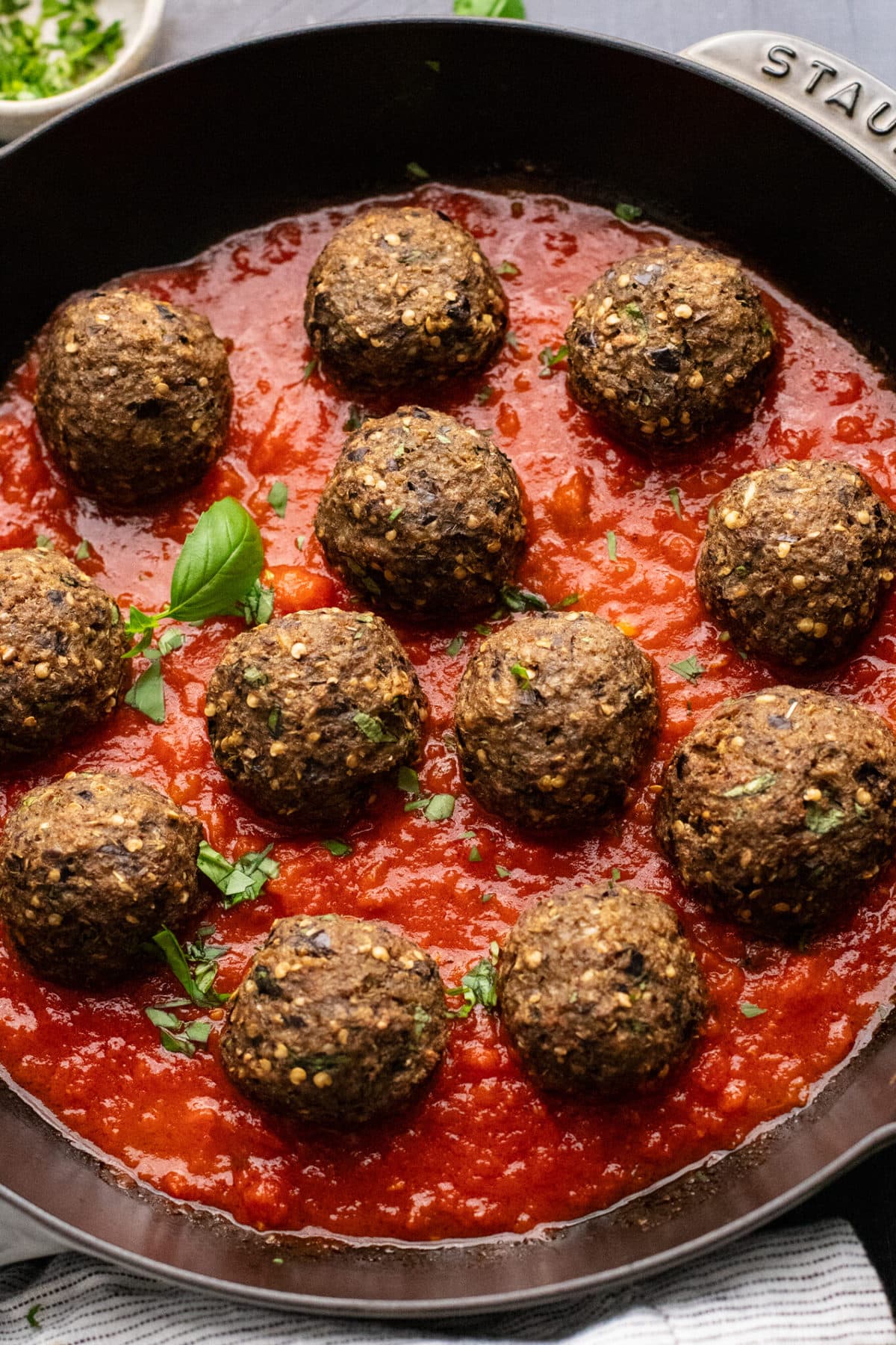 Roasted Eggplant Meatballs A Simple Palate