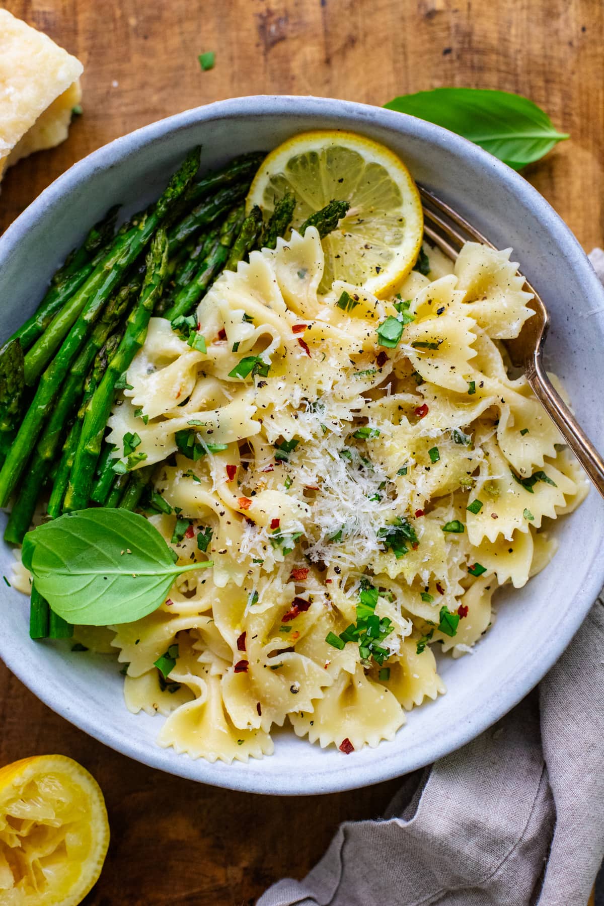 15-Minute Lemon Asparagus Pasta – A Simple Palate