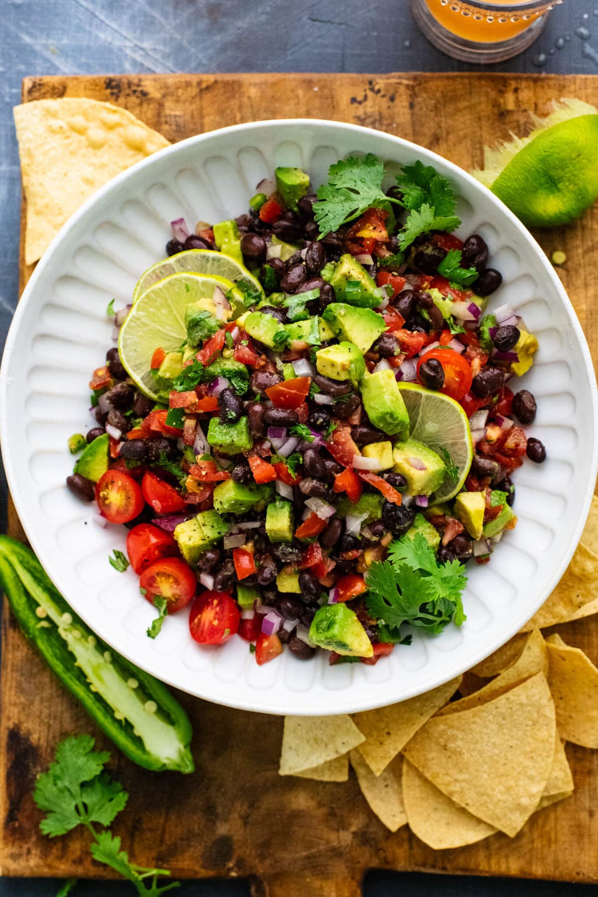 Avocado Black Bean Salsa