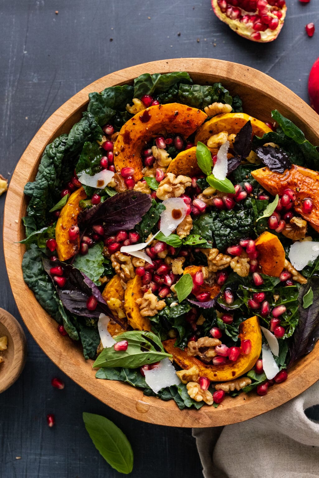 Autumn Kale & Butternut Squash Salad A Simple Palate