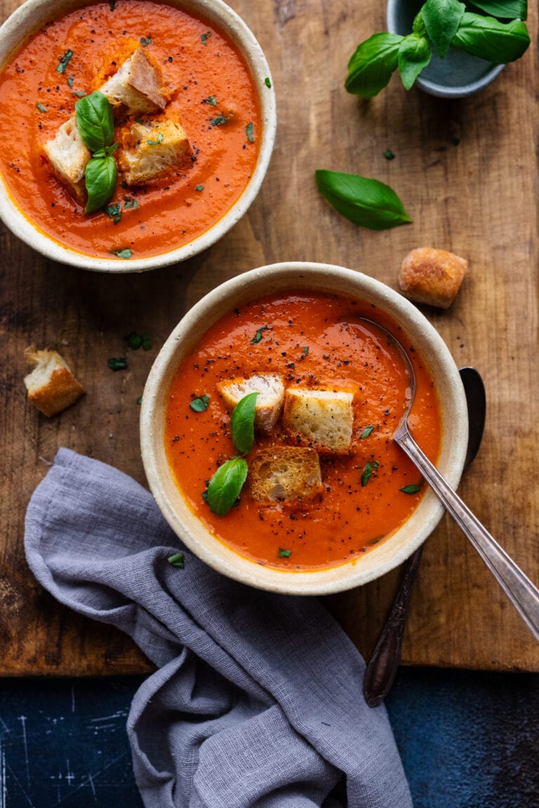 Sheet Pan Roasted Tomato Soup A Simple Palate