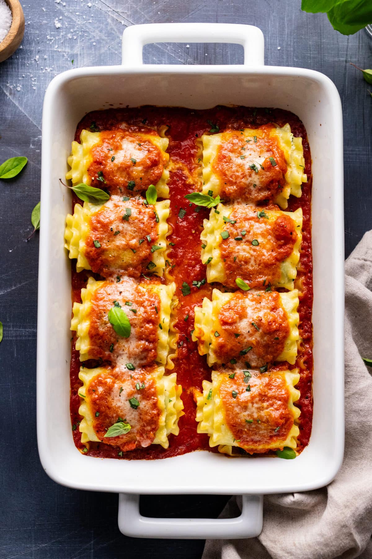 Herb & Spinach Lasagna Roll Ups A Simple Palate