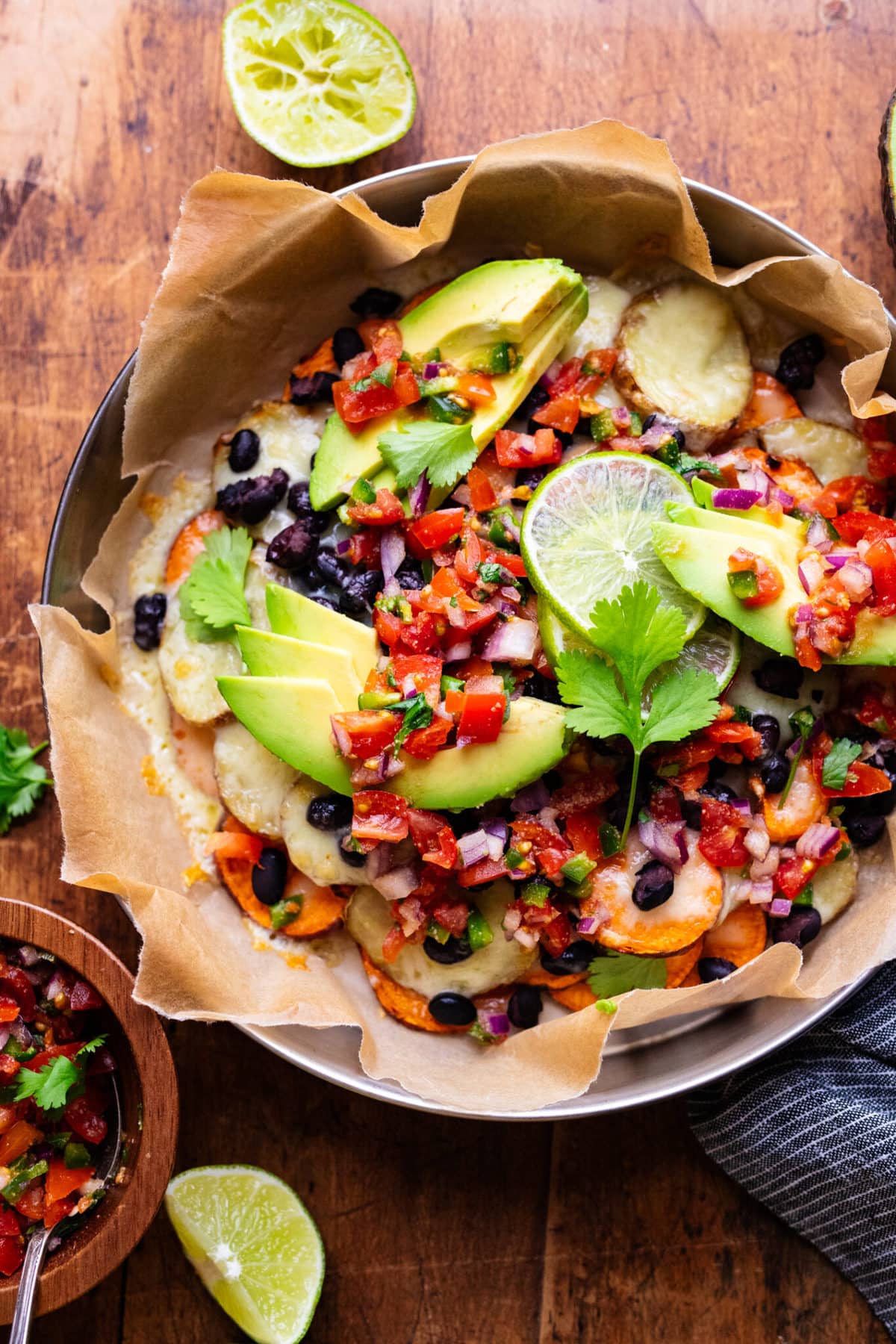 Black Bean Sweet Potato Nachos A Simple Palate