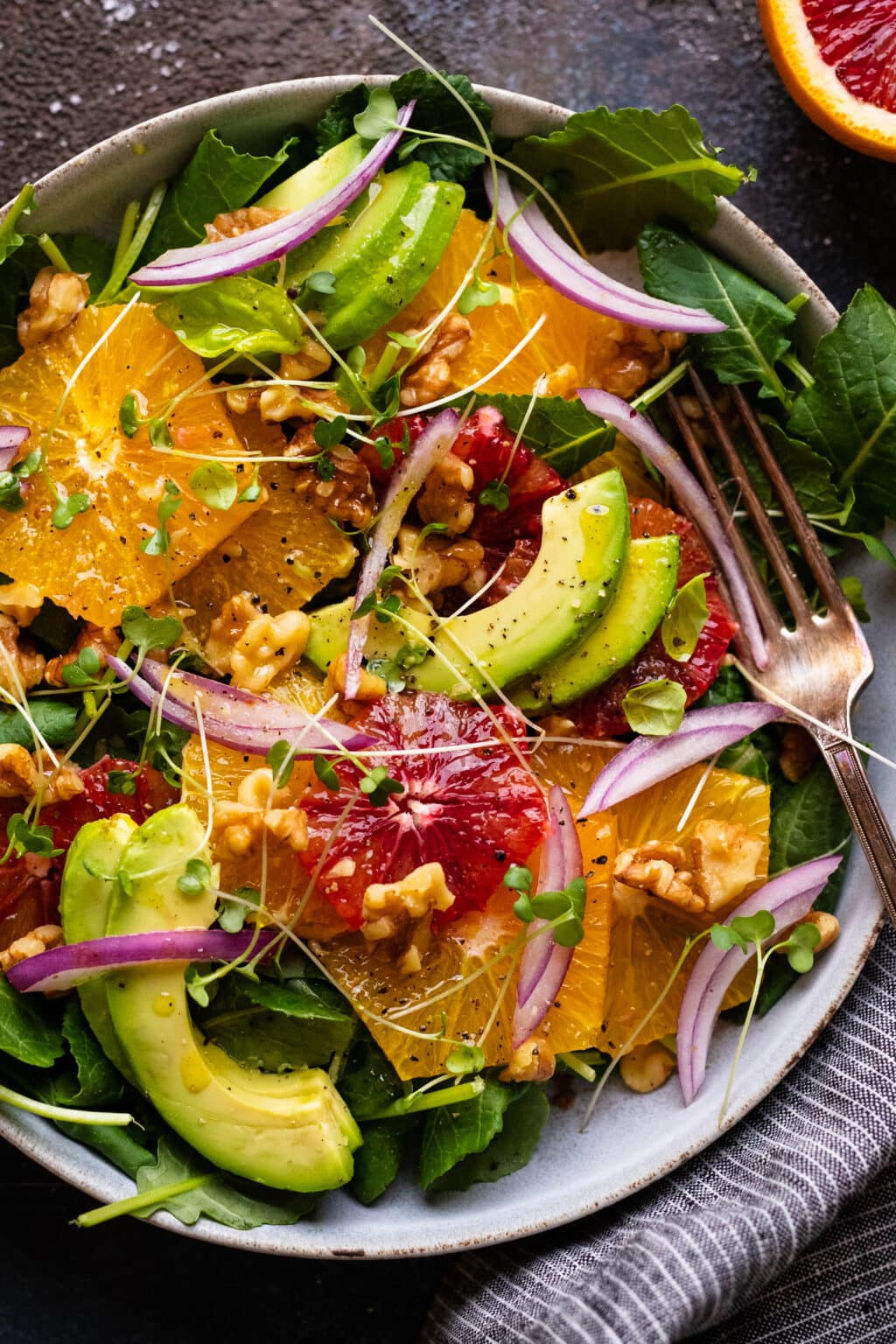 Winter Citrus Avocado Salad A Simple Palate
