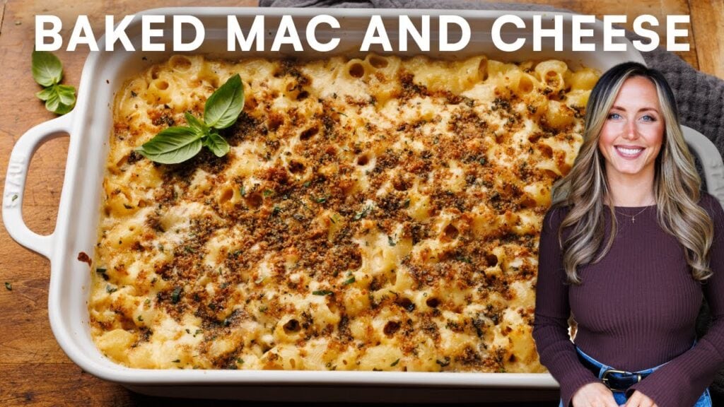 baked mac and cheese video thumbnail